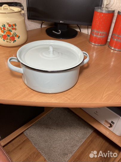 Кастрюля эмалированная СССР