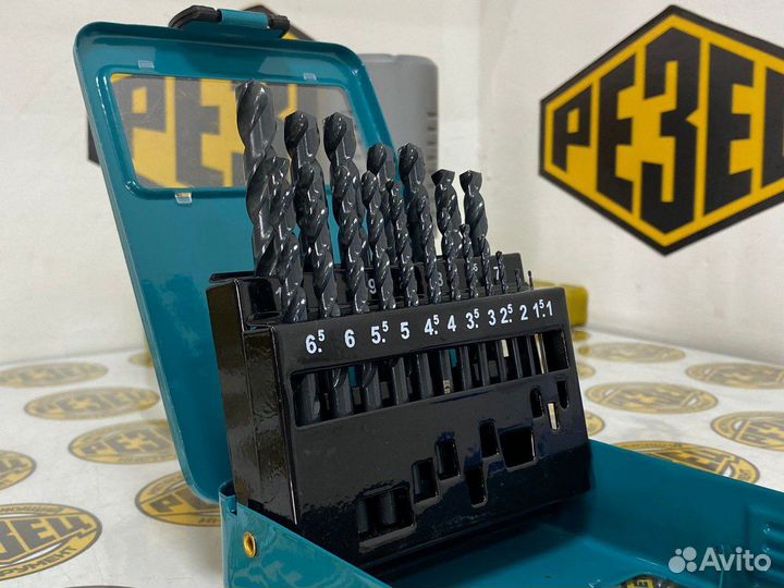 Набор сверл по металлу нс19G от 1 до 10 HSS-G