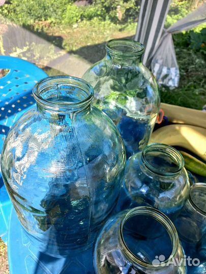Банки стеклянные 10 л (3, 2,1 ) литр