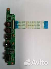 Шлейф / плата Lenovo IdeaPad S10 / DA0FL5PI6D1 REV