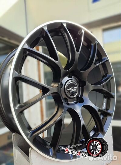 Диски на BMW rays R19 5X120 чёрный матовый