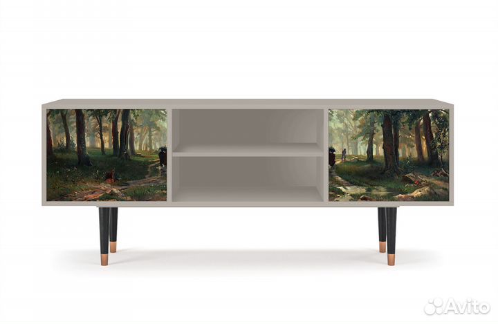 Тв-тумба T2 - Сатин - Rain in the Oak Forest