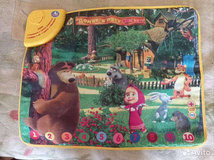 Музыкальный коврик Маша Медведь