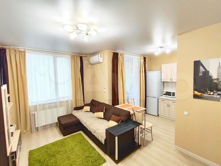 Квартира-студия, 34 м², 2/7 эт.