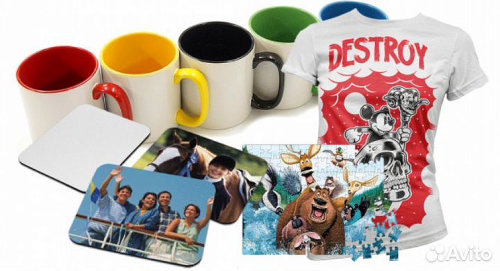 Визитки, магниты, фотопечать, кружки, футболки