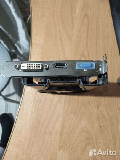 Видеокарта Rx550 4 gb