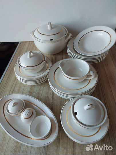 Столовый сервиз фарфор СССР
