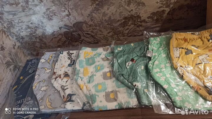 Многоразовые трусики 10шт (6 слоев)