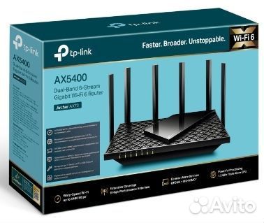 Роутер tp link archer ax73 новый