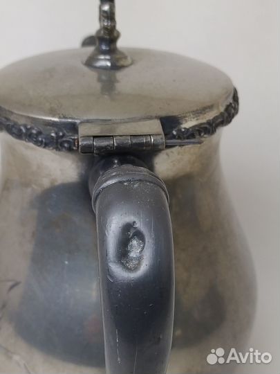 Чайный набор. Серебрение Van Bergh.сша.1898