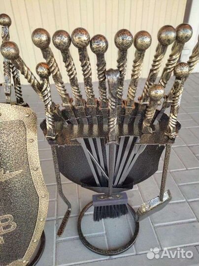 Подарок на день вдв, подставка для шампуров