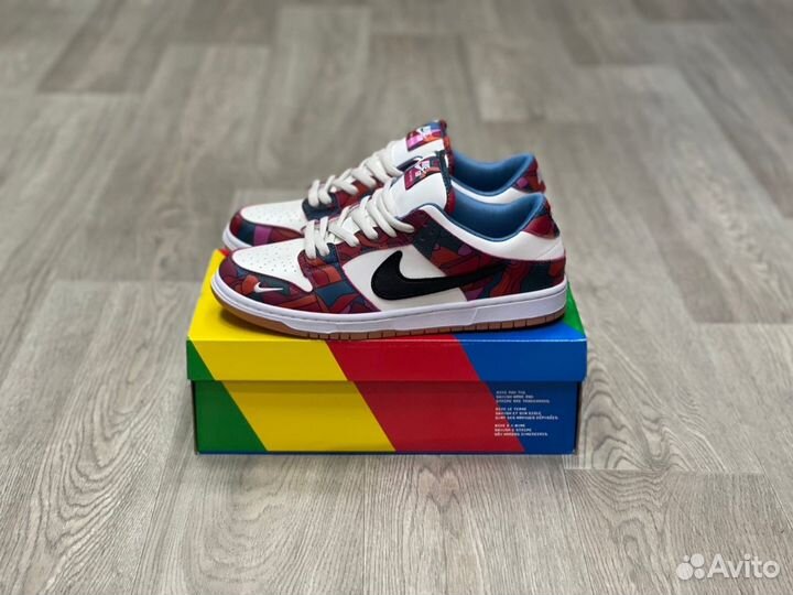 Кроссовки Nike SB Dunk Low Parra x Abstract Art