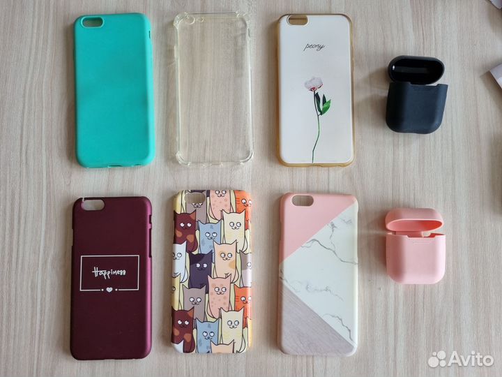 Чехлы на iPhone 6 и чехлы на наушники