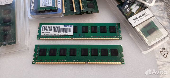 Оперативная память Patriot DDR3 8Gb PSD38G13332