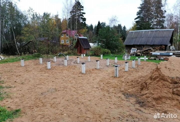 Жб сваи. Фундамент на жб сваях под ключ