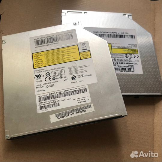 Оптический привод DVD для ноутбуков