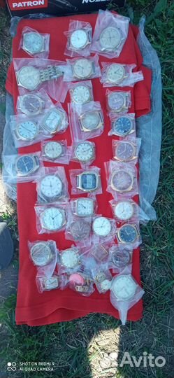 Часы СССР позолота