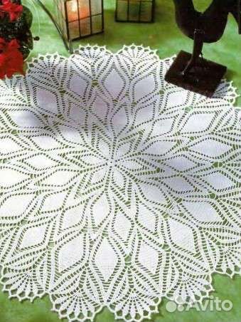 Салфетки вязаные крючком