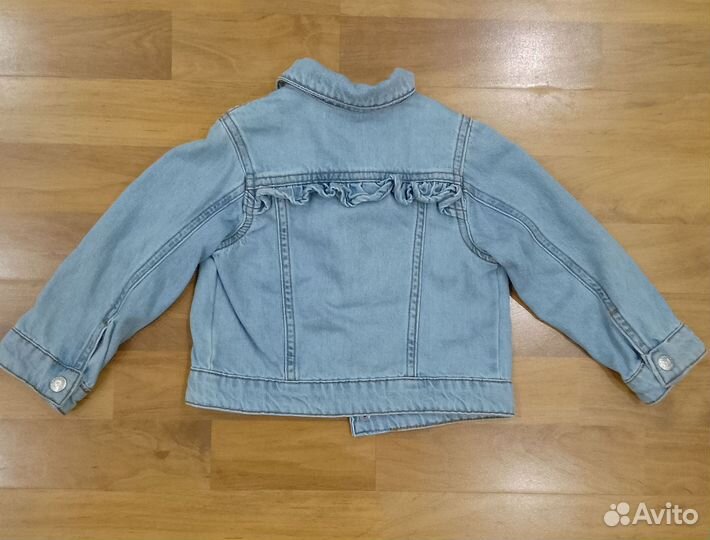 Джинсовая куртка для девочки