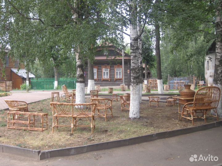 Плетёная мебель