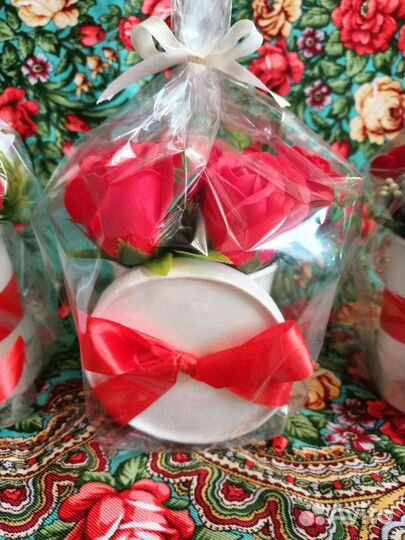 Мыльные розы букеты