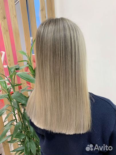 Окрашивание волос, стрижки, макияж