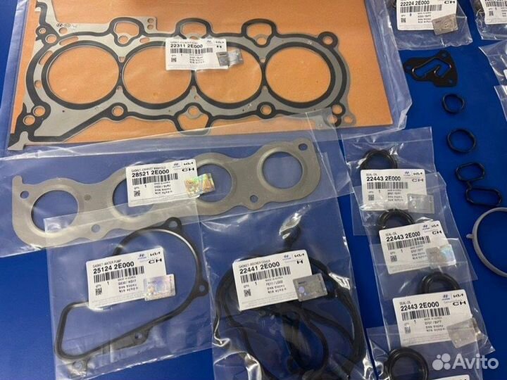 Набор комплект прокладок двигателя Creta Elantra