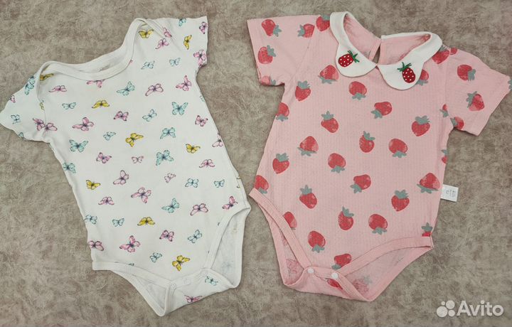 Боди для девочки 62-74