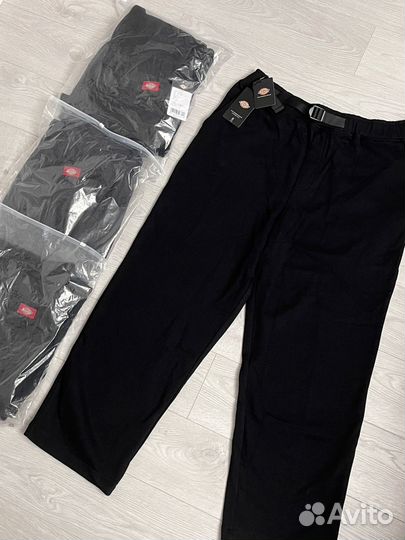 Штаны dickies широкие оригинал новые черные
