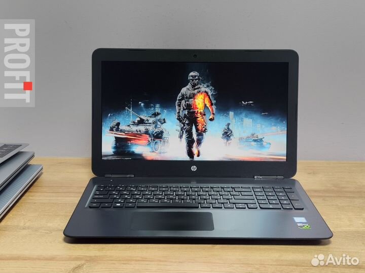 Игровой Ноутбук HP Omen i5 GTX-950