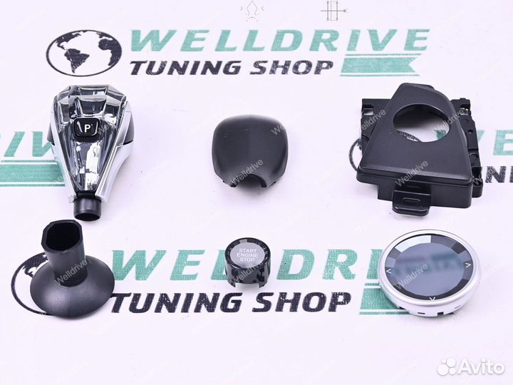 Ручка кпп хрусталь BMW 3 F30 F31 с М лого NBT