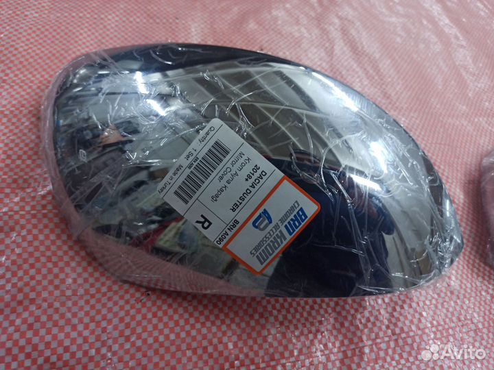 Хромированные накладки зеркал Renault Duster 2