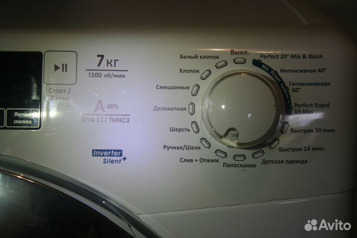 Стиральная машина Candy GV4 137 twhc3-07. 7 кг