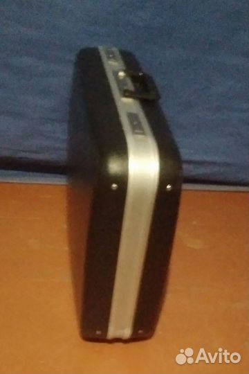 Чемодан кейс пластик алюминий ретро СССР