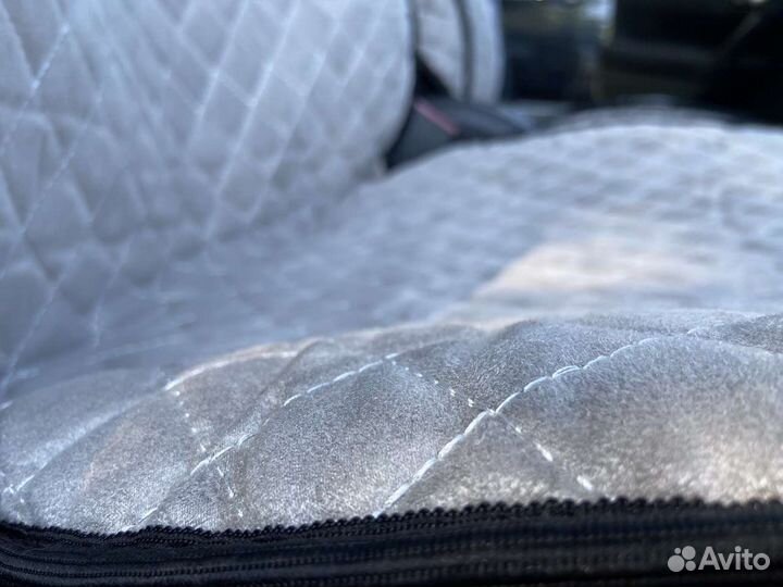 Накидки на сидения алькантара