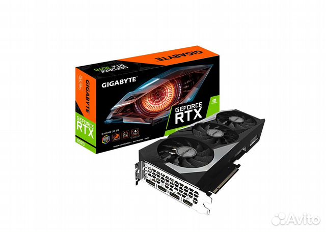 Видеокарта Gigabyte GeForce RTX 3070 8 гб