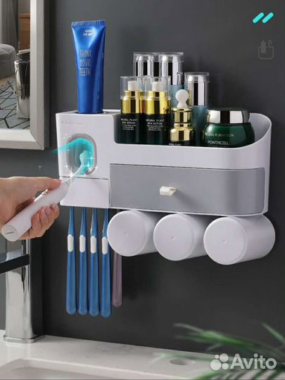 Органайзер в ванную комнату / полка для ванной