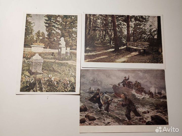Открытки ссср, издательство « Искусство » 1951