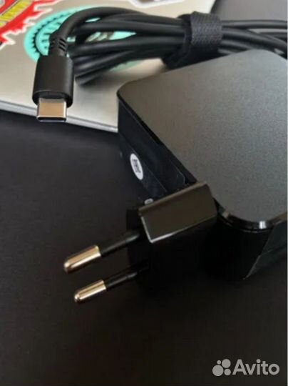 Блок питания ноутбука Dell/HP/Lenovo разъем Type-C