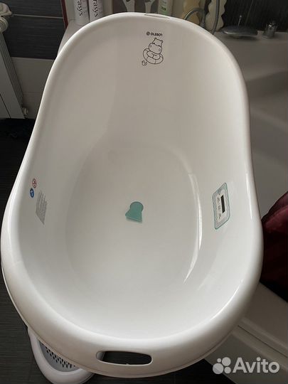 Детская ванночка с датчиком температуры