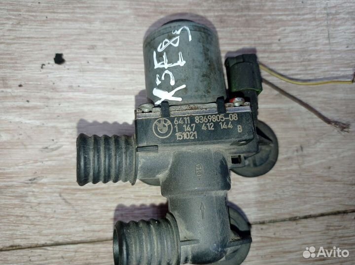 Клапан печки на BMW Х3 Е83