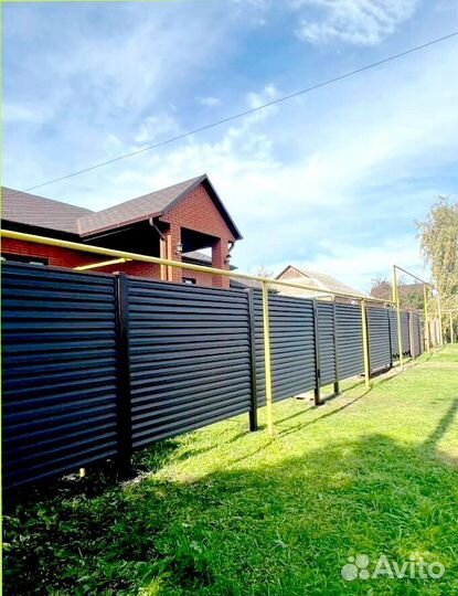 Забор жалюзи под заказ