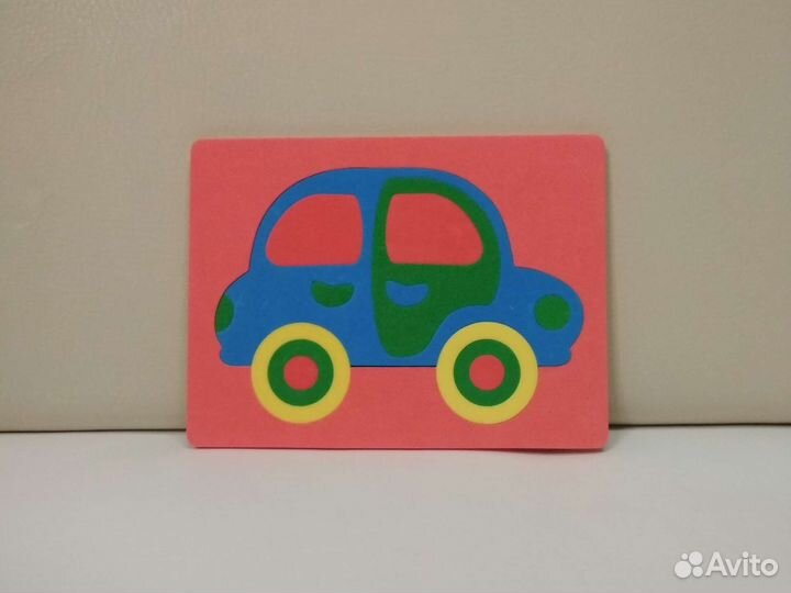 Пазл детский деревянный картонный головоломка