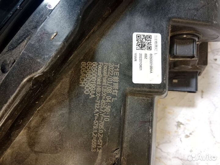 Фара правая и левая chery tiggo 7 pro T1E 2020 Н.в