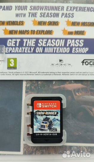 Snow runner nintendo switch