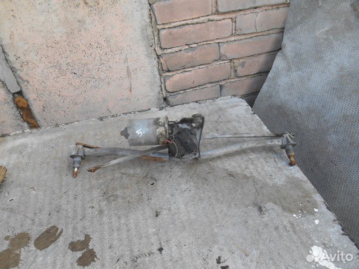 Трапеция моторчик дворников Opel Kadett E