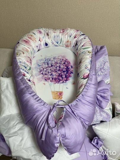 Комплект белья «Сиреневый цветок»