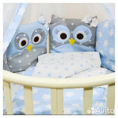 Бортики в кроватку