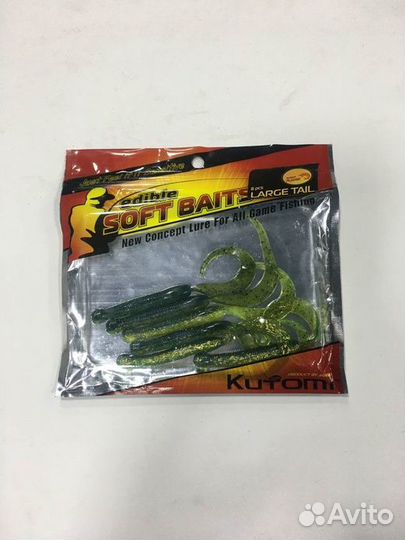 Приманки силиконовые новые 6 видов Kutomi