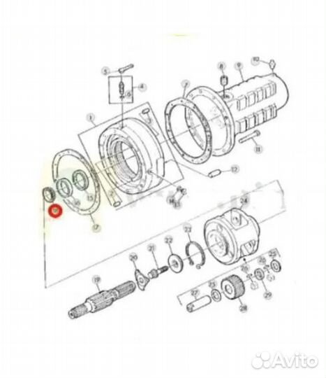 Подшипник john deere